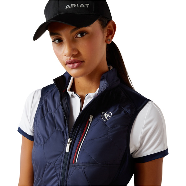 2025 Ariat Dames Fusion Geïsoleerde Vest 10054963 - Navy